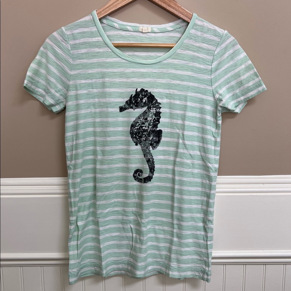 J. Crew Women's Seahorse T-shirt